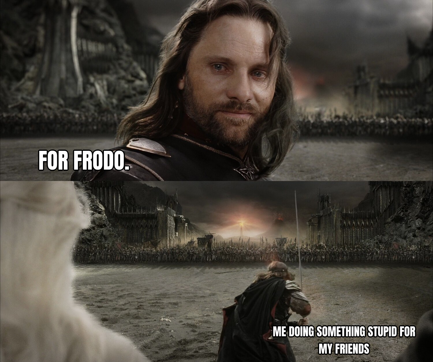 Aragorn Black Gate for Frodo preview