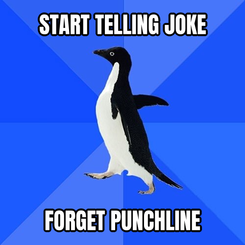 Socially Awkward Penguin preview