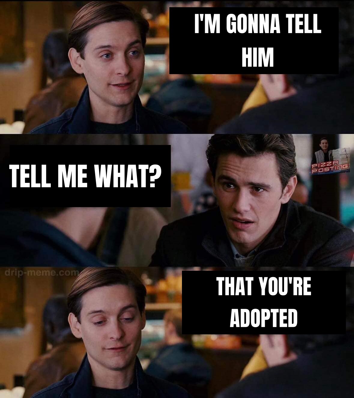 Peter Parker and Harry Osborn conversation preview