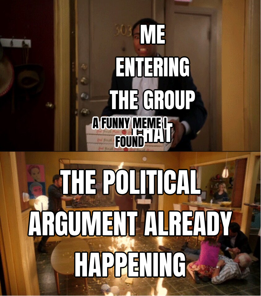 Community Fire Pizza Meme preview