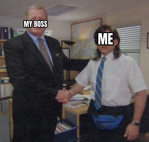 Young Michael Scott Shaking Hands preview