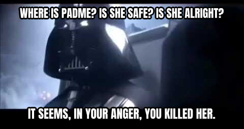 Darth Vader Where is Padme? preview