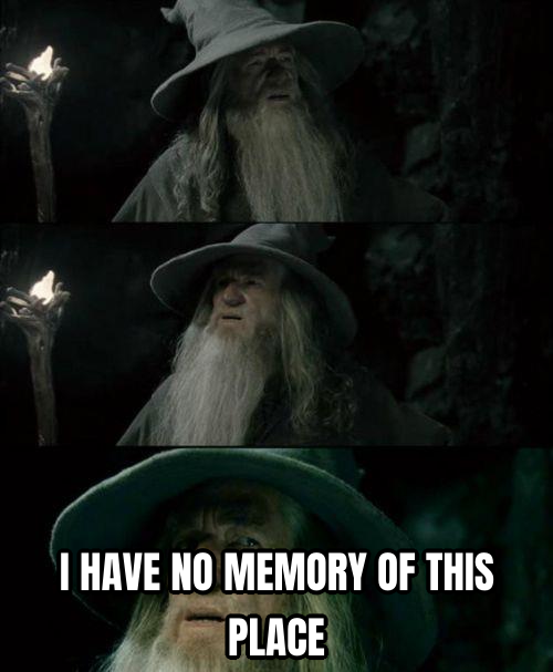 Confused Gandalf preview