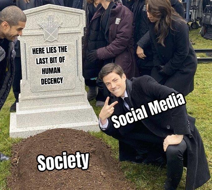 Grant Gustin Next To Oliver Queen's Grave preview