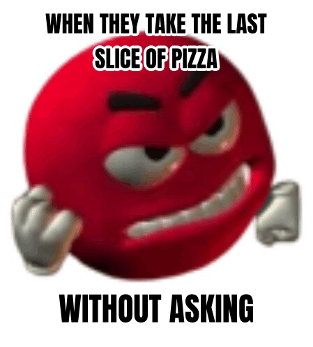 Grrr Angry Red Emoji preview