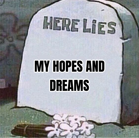 Here Lies Spongebob Tombstone preview
