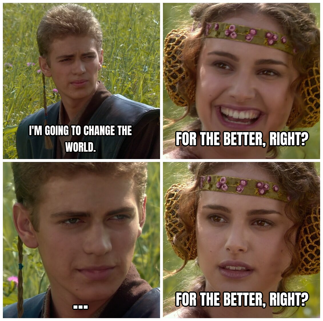 For the better, right? Star Wars preview
