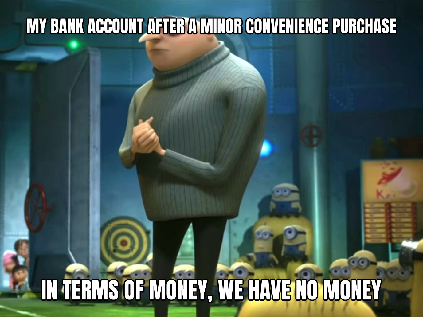 In terms of money, we have no money preview