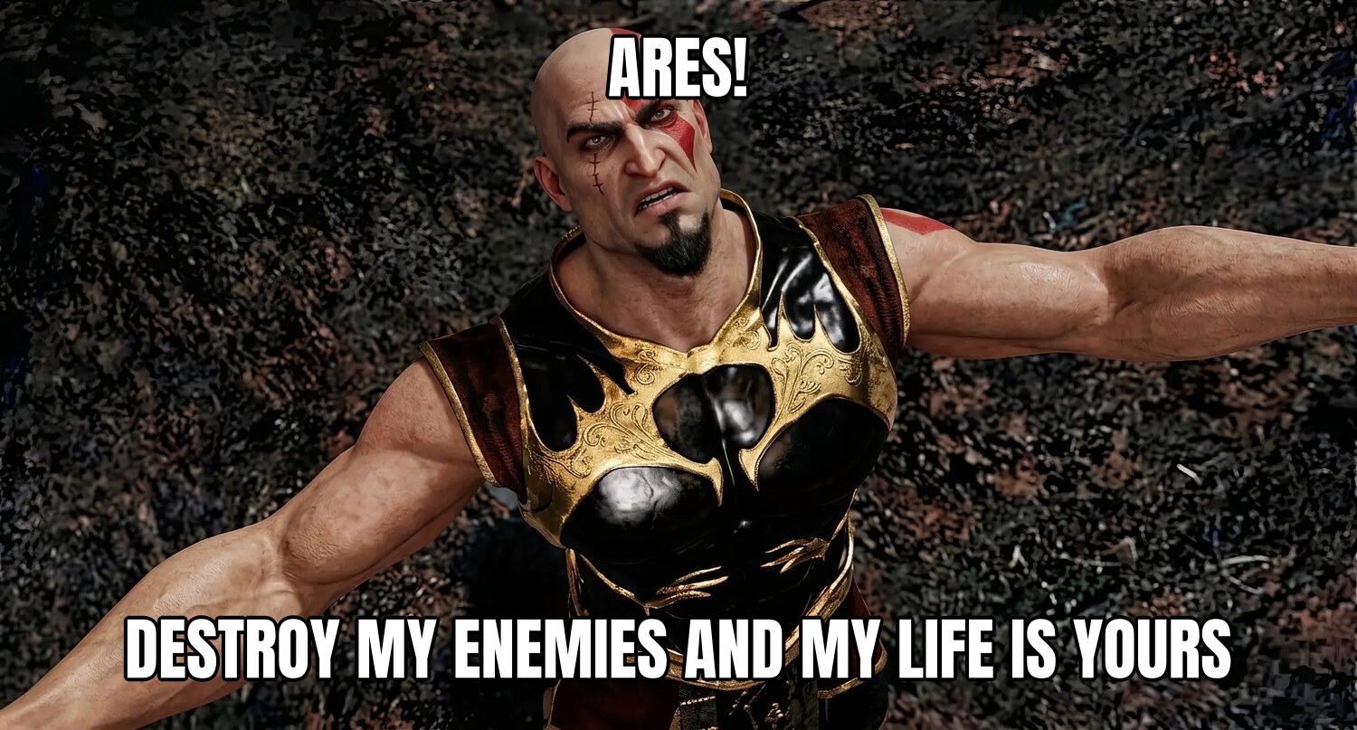 Kratos and my life is yours preview