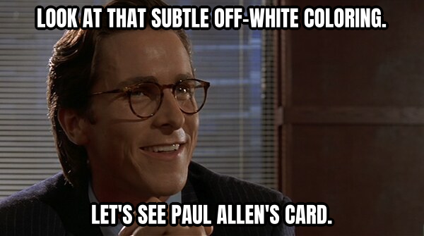 Let's See Paul Allen's Card preview