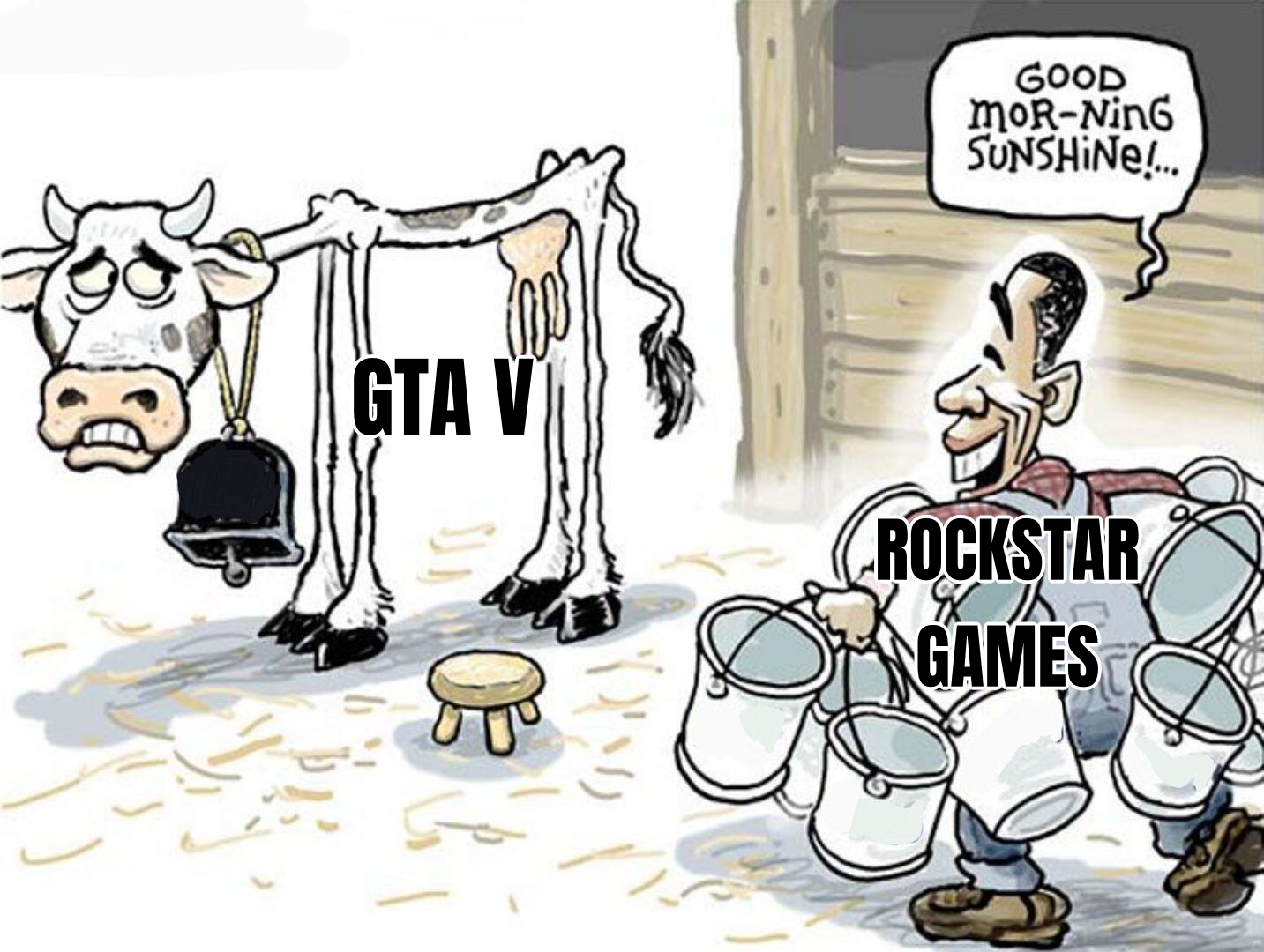 Milking the Cow preview