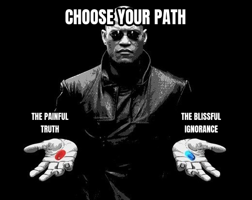 Morpheus Matrix Blue Pill Red Pill preview