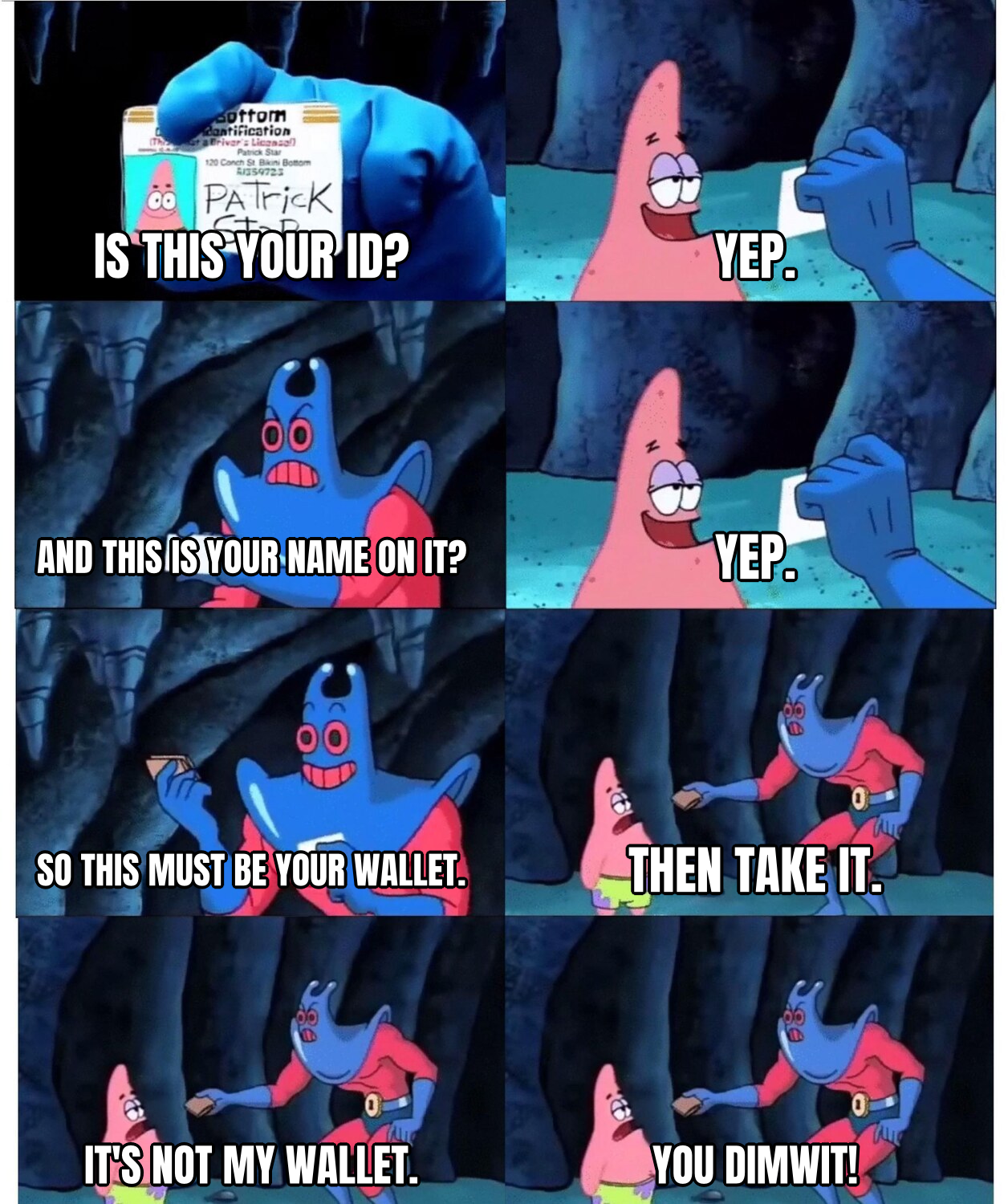 Patrick Not My Wallet preview