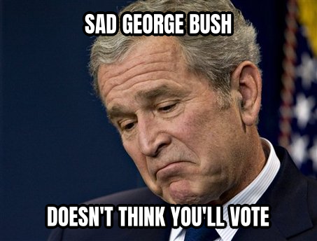 Sad George Bush preview