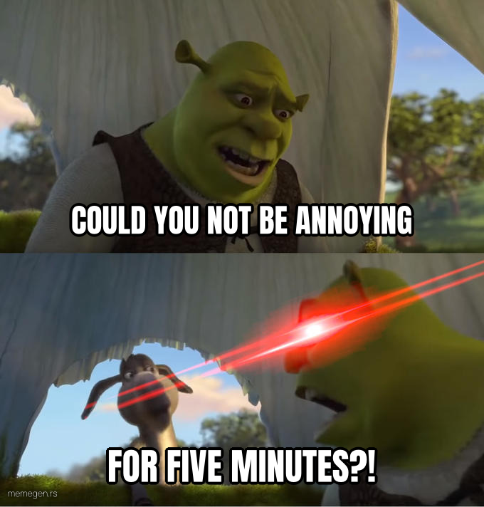 Shrek For Five Minutes preview