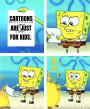 Spongebob Burning Paper preview