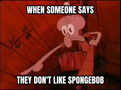 Squidward Pointing preview