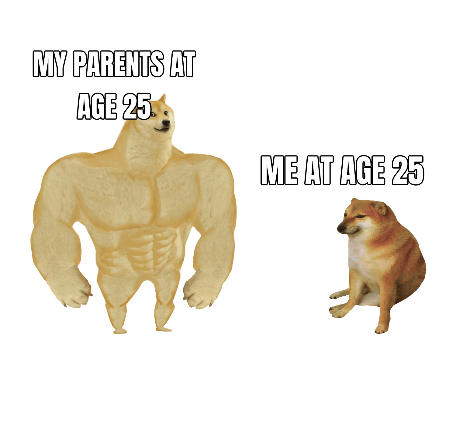 Strong dog vs weak dog preview