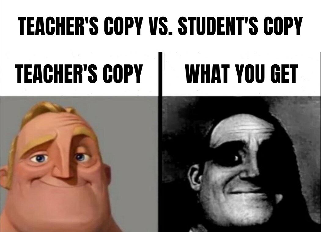 Teacher's Copy preview
