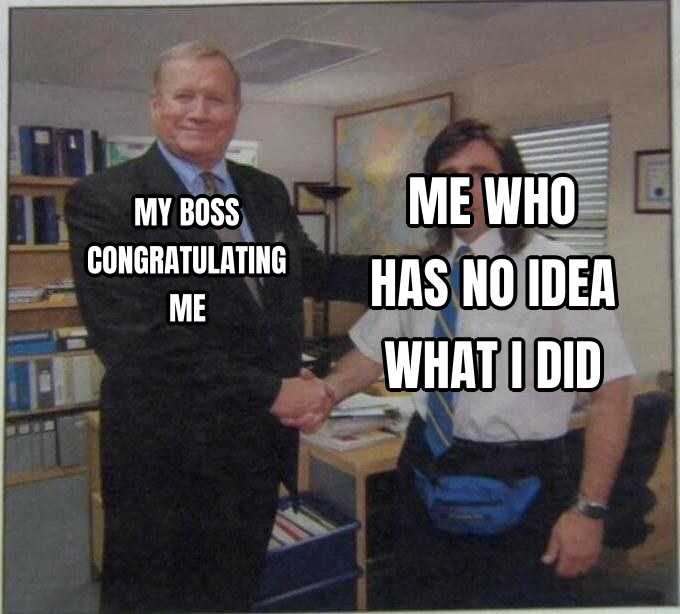 The Office Handshake preview