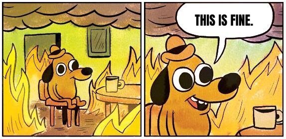This is Fine (Blank) preview