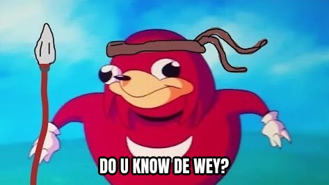 Ugandan Knuckles preview