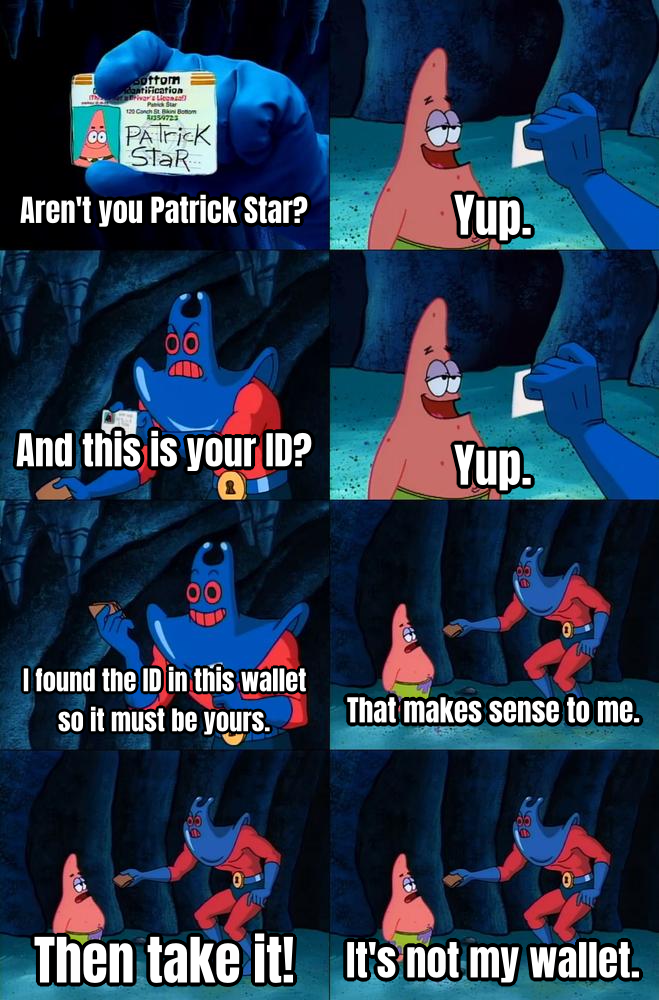 Patrick Star's Wallet preview
