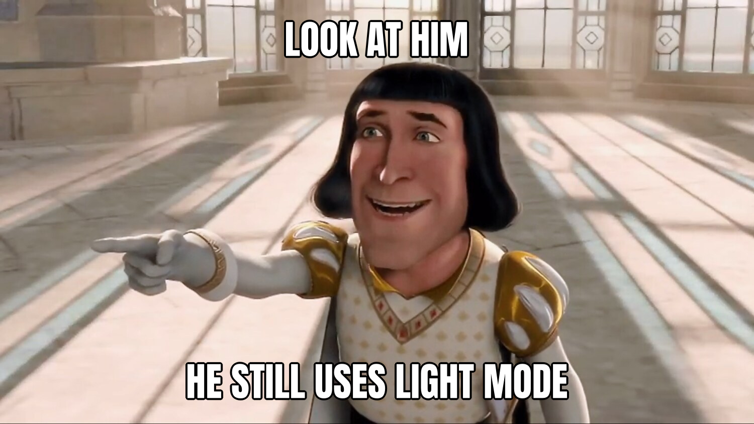 Lord Farquaad Pointing preview