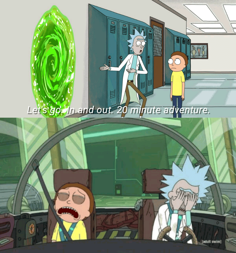 20 Minute Adventure Rick and Morty