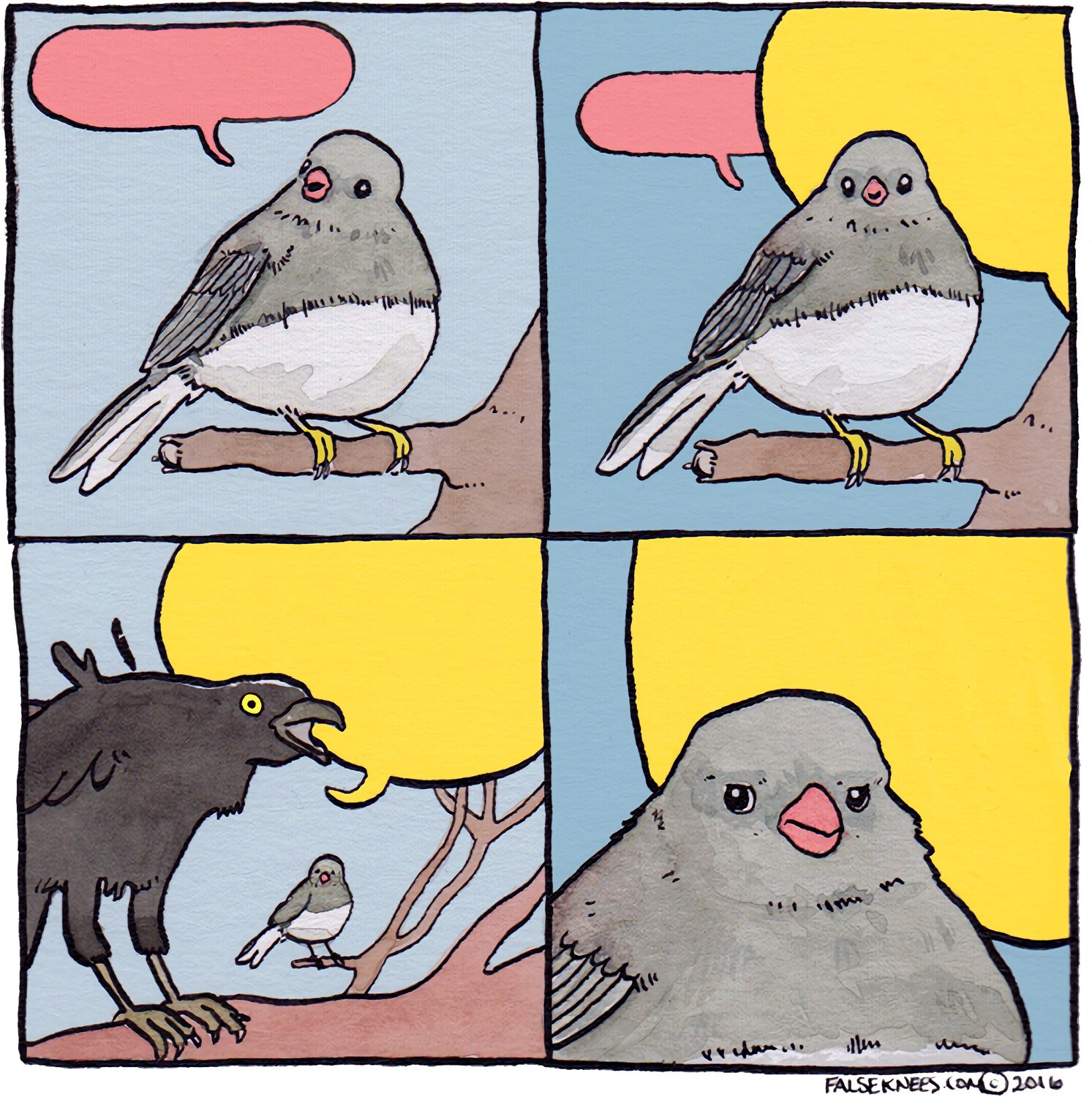 Annoyed Bird