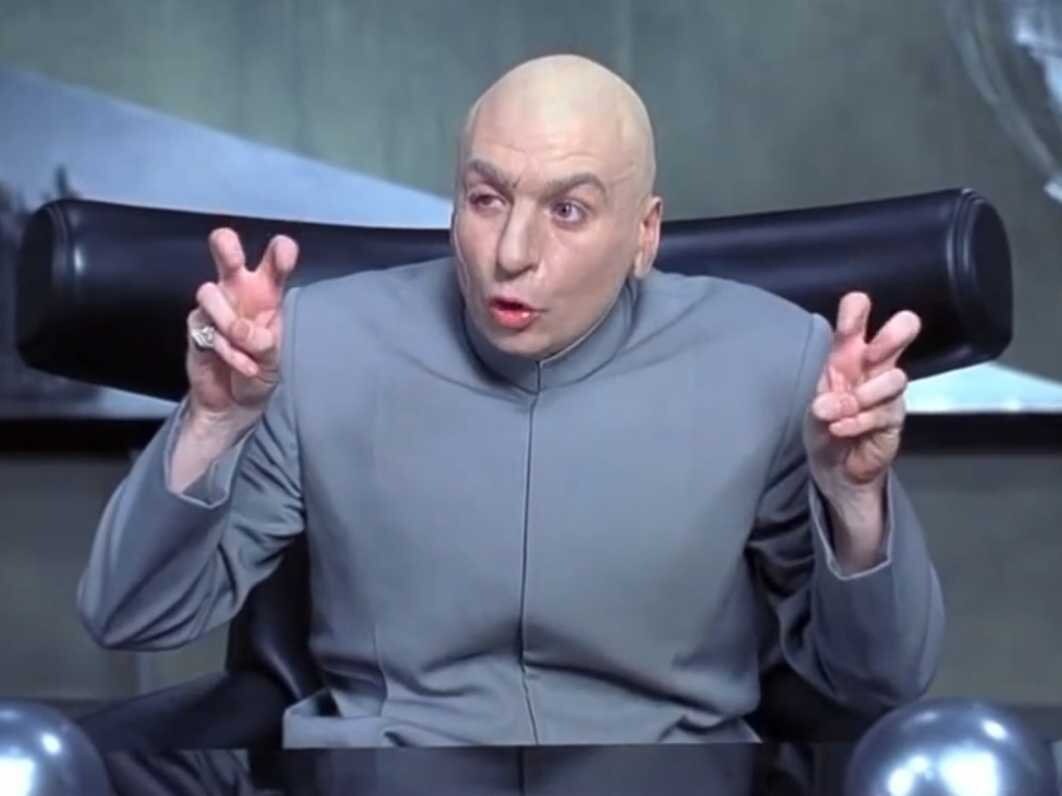 Dr. Evil Air Quotes