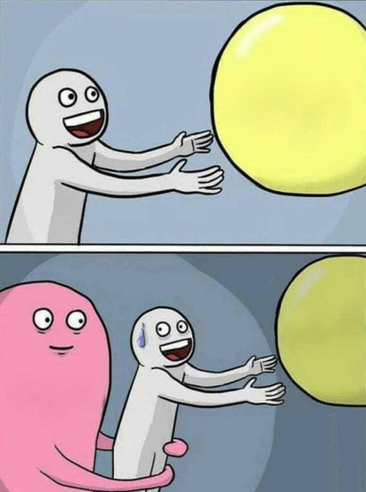 Big Yellow Ball and Pink Guy