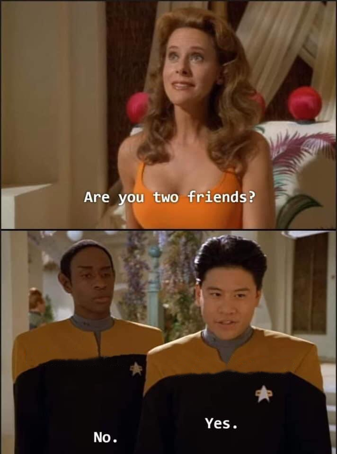 Are You Two Friends?