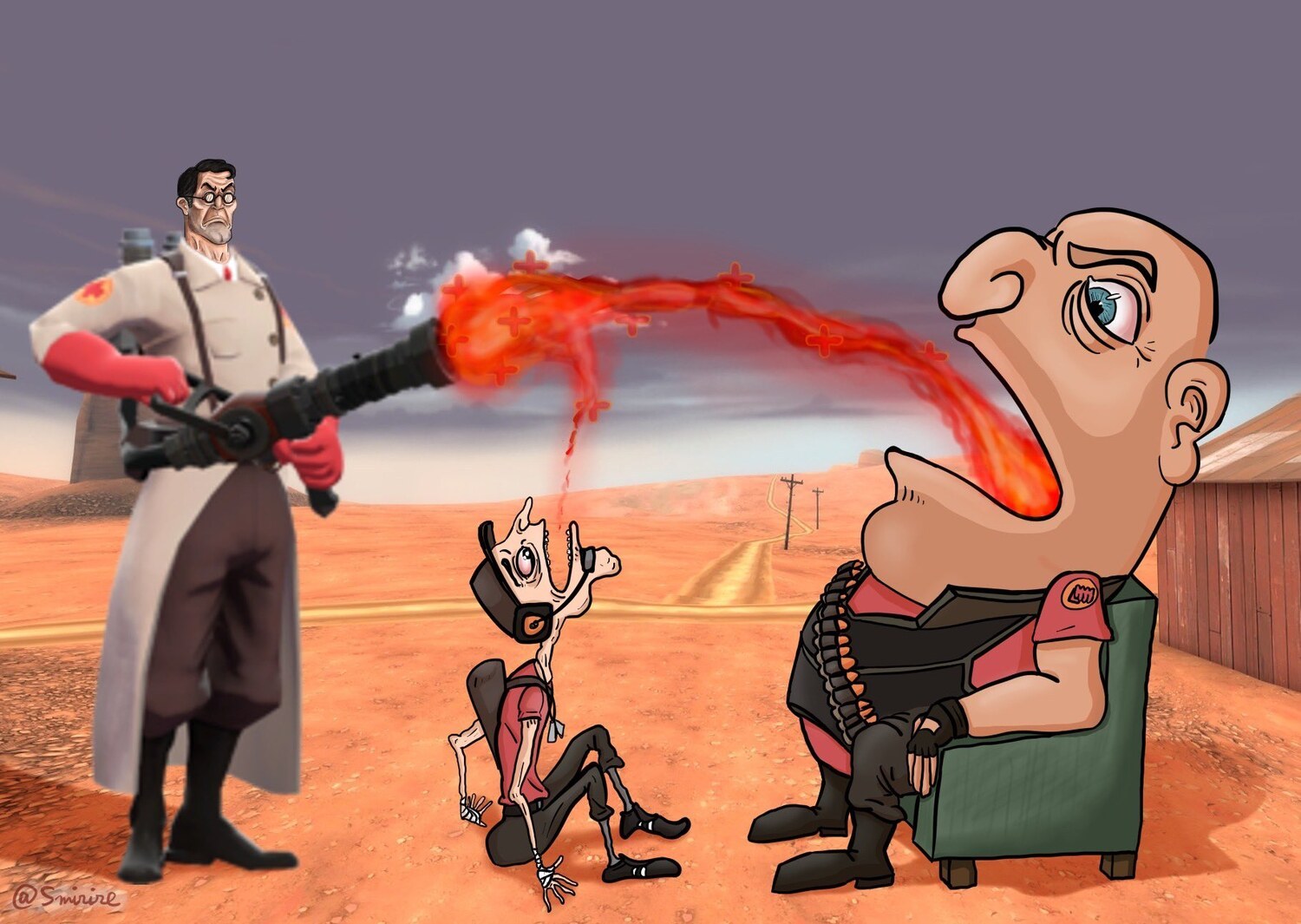 Greedy Pipe Man