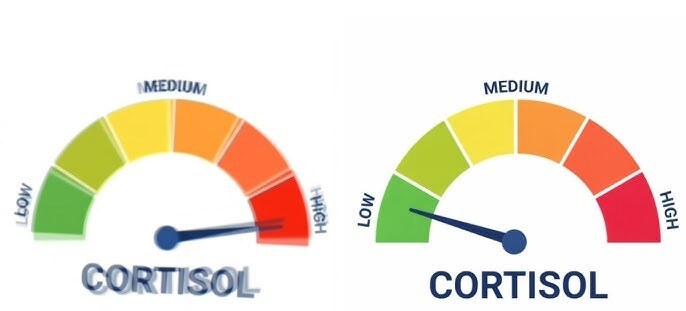High vs Low Cortisol