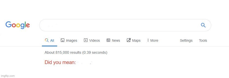 Google Did You Mean