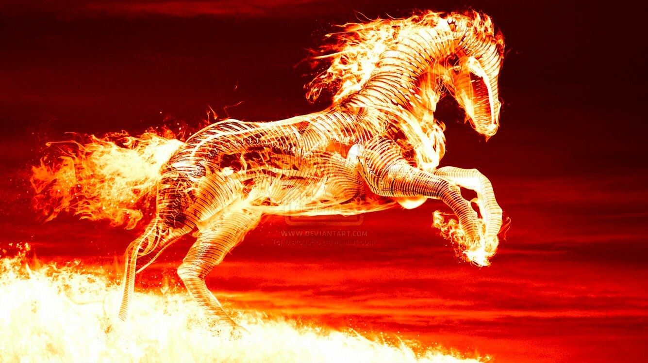 Flaming Horse