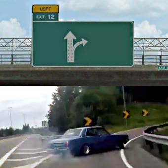 Left Exit 12 Off Ramp