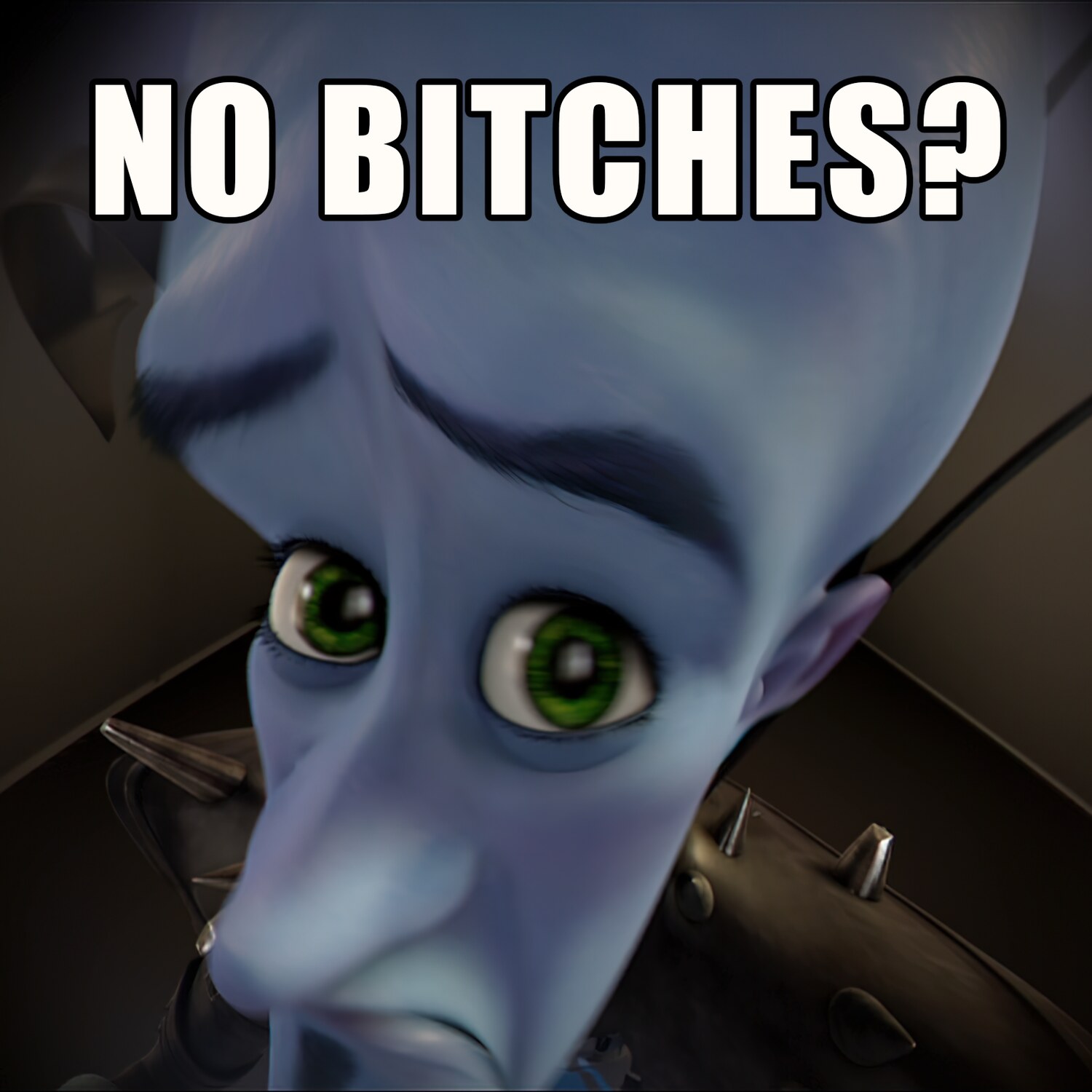 Megamind peeking