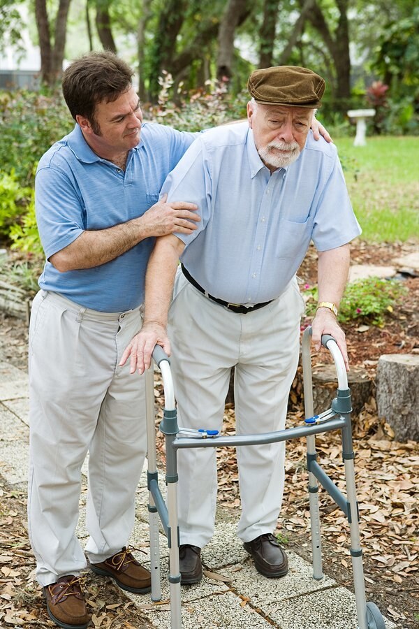 Okay grandpa let's get you to bed