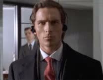 Patrick Bateman Walking