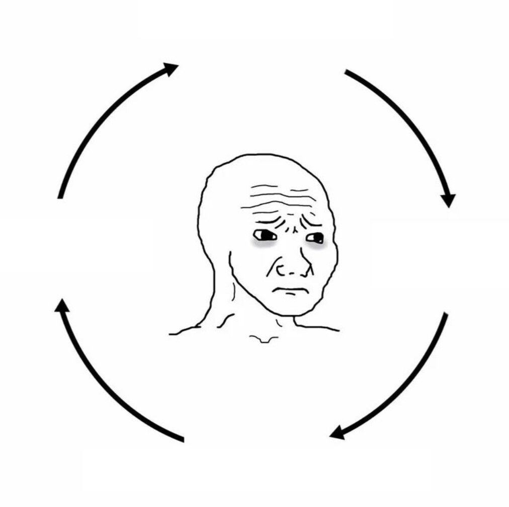 Sad wojak cycle