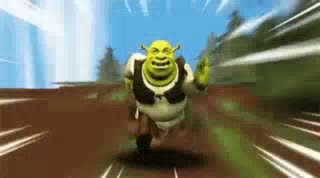 Shrek Running