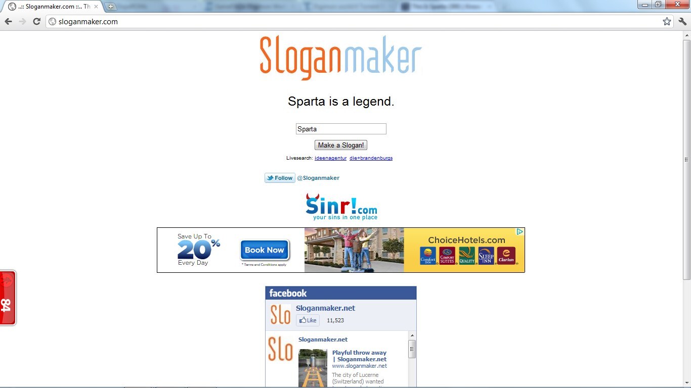 Sparta Leonidas Sloganmaker