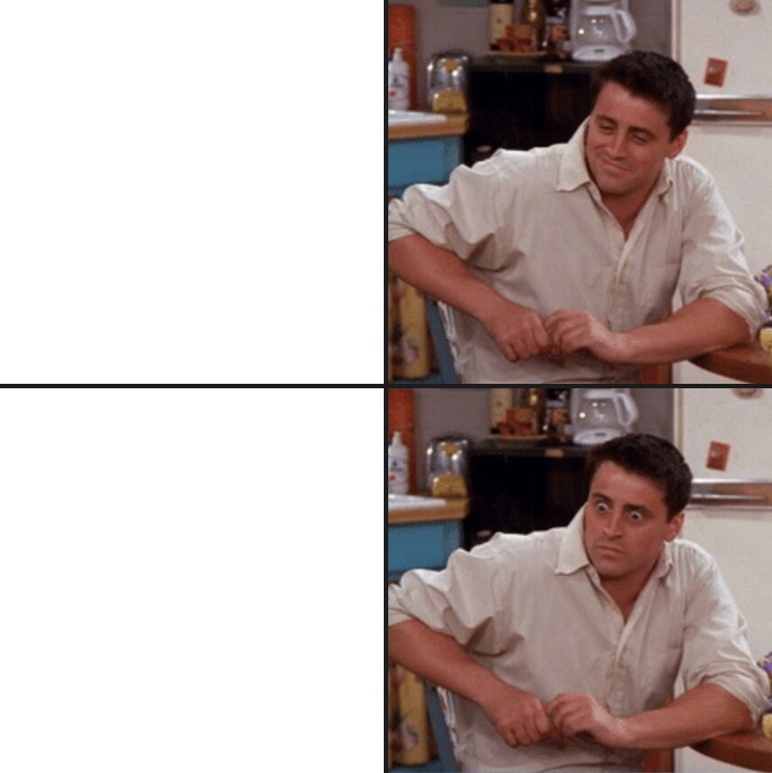 Surprised Joey