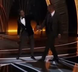 Will Smith Slapping Chris Rock