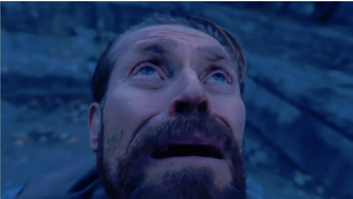 Willem Dafoe Looking Up